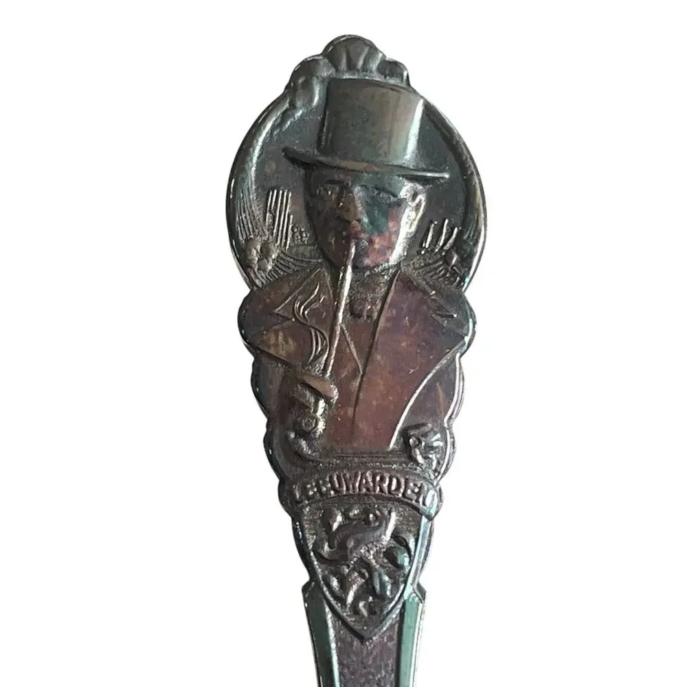 Sola Pleet Spoons Set of 6 in Box Nederland Netherlands Demitasse Unpolished